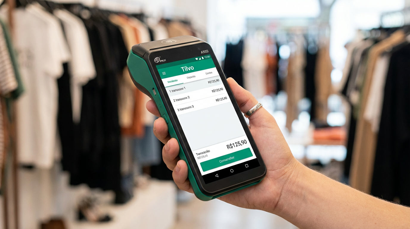 Tilvo rodando em maquininha SmartPOS